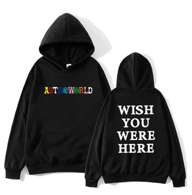 Astroworld WISH YOU WERE HERE Hoodie OPIUM IDEAS